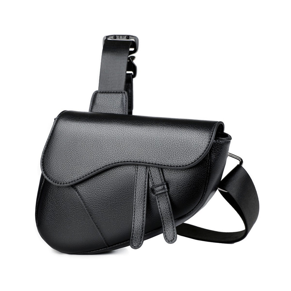 Unisex Saddle Shoulder Crossbody Chest Bag