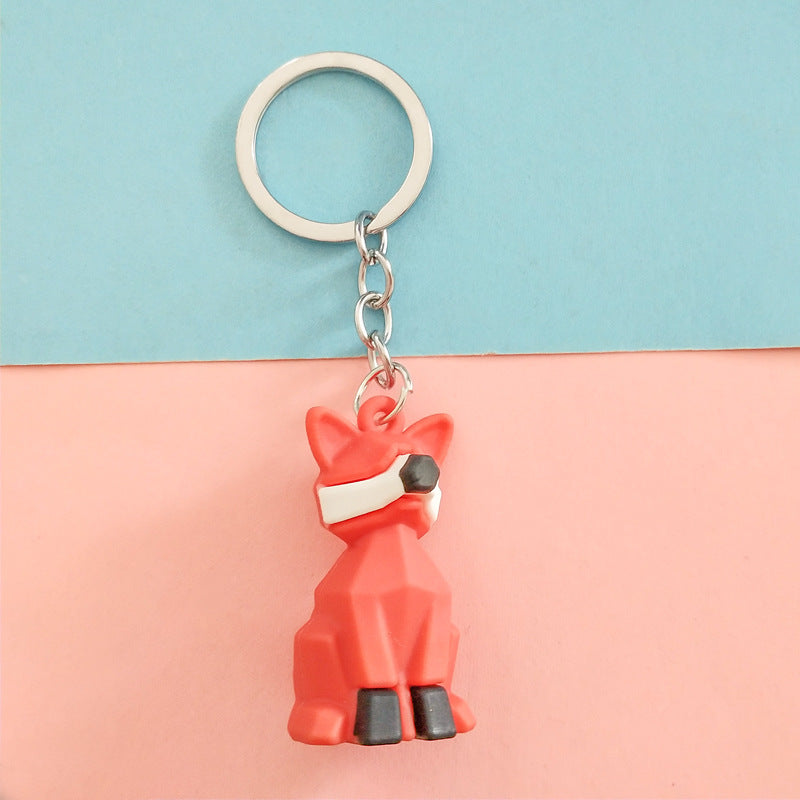 Cut Dinosaur Bag Cute Cartoon Doll Keychain Pendant