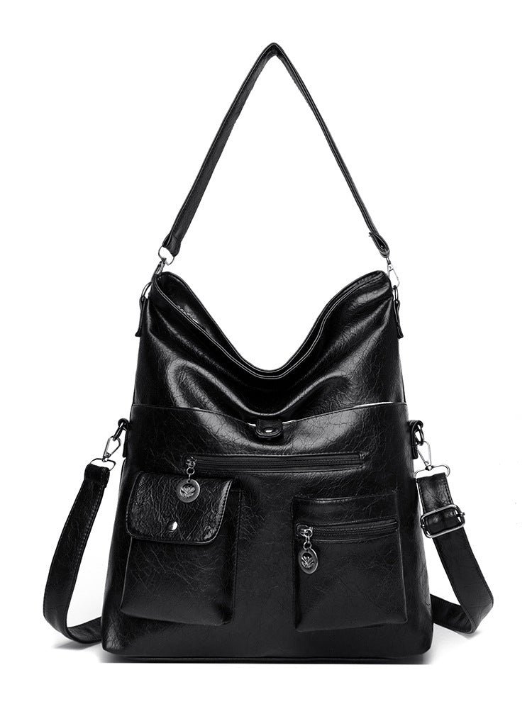 Vintage Bag Women's Fashion Large Capacity Handbag