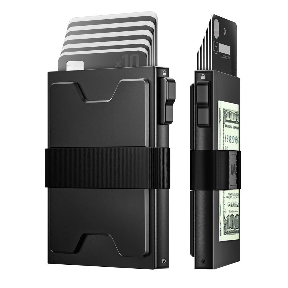 Men's Ultra-thin Strap Expansion Back Card Box