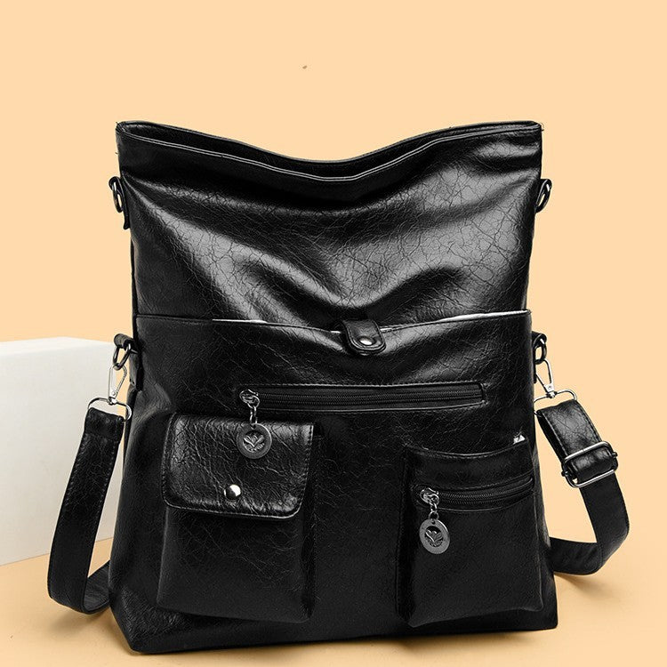 Vintage Bag Women's Fashion Large Capacity Handbag