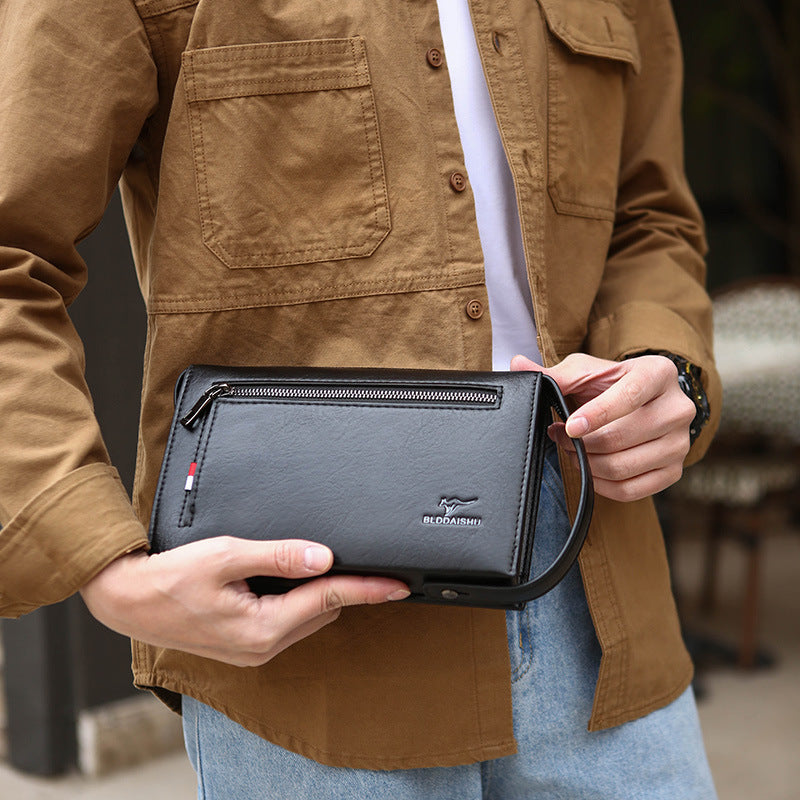 Men's New Clutch Large Capacity Briefcase