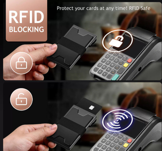 Men's Ultra-thin Strap Expansion Back Card Box