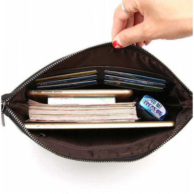 Men's Clutch Hair Clutch Street Casual Wrist Change Men's Bag