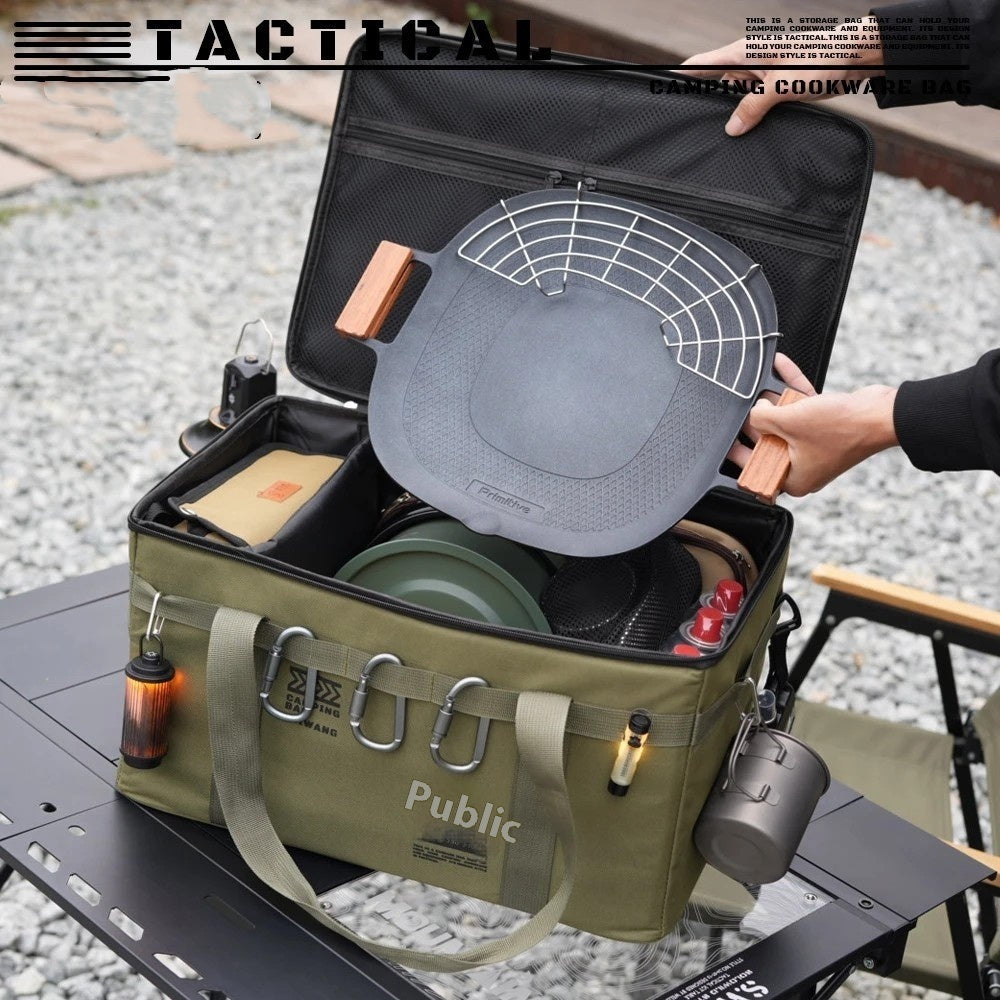 Large Capacity Outdoor Tactics Camping Tool Storage Bag