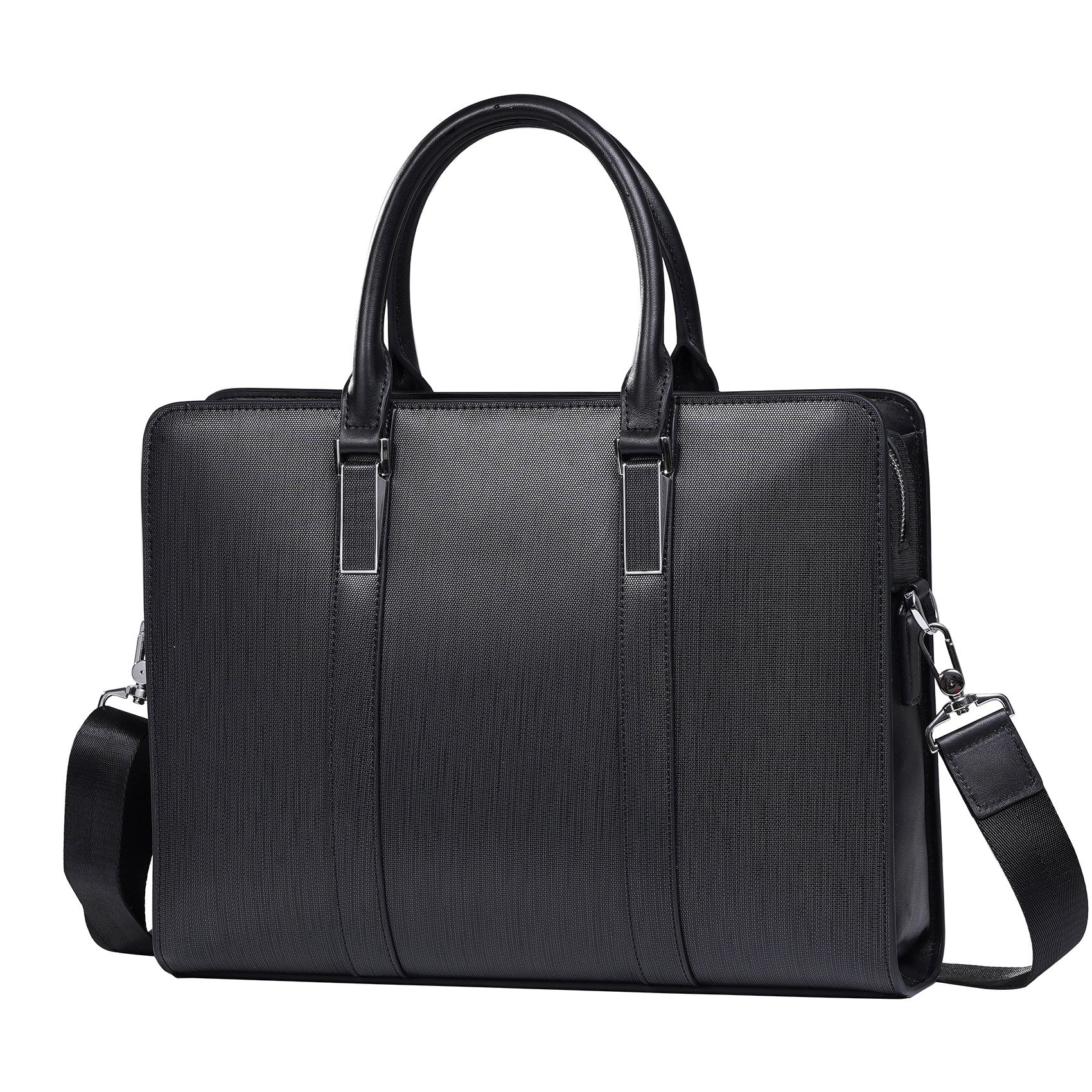 High-end Business Computer Men's Cowhide Handbag