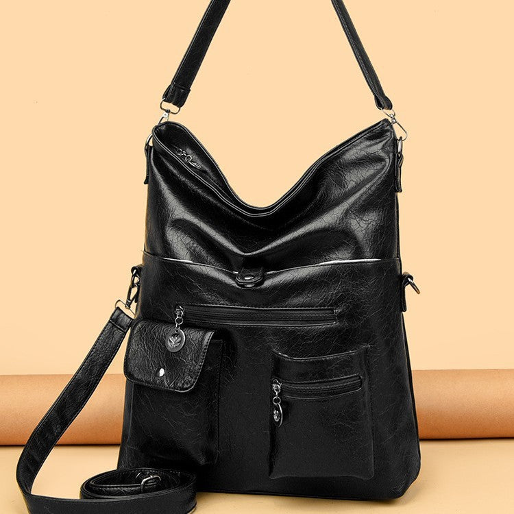 Vintage Bag Women's Fashion Large Capacity Handbag